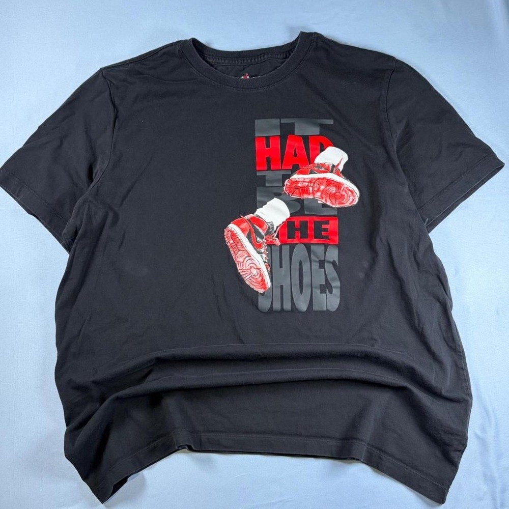 Jordan "It Had to Be the Shoes" graphic T-shirt